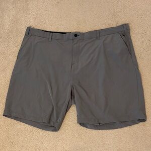 Nautica Men's Gray Flat Front Shorts